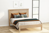 Your Home Style Bed Foxley Oak 135cm Double Bed