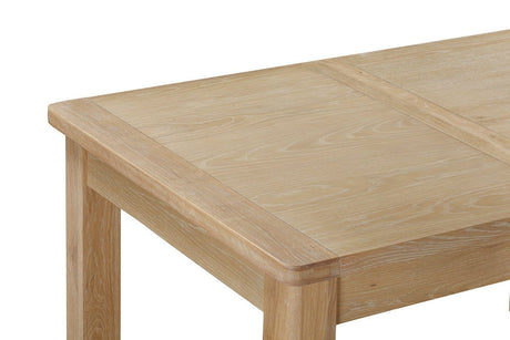 Your Home Style Dining Table Foxley Oak 140/200 Butterfly Extending Dining Table