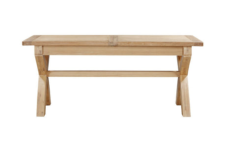 Your Home Style Dining Table Foxley Oak 180/240 Cross leg Extending Dining Table