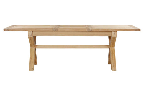 Your Home Style Dining Table Foxley Oak 180/240 Cross leg Extending Dining Table