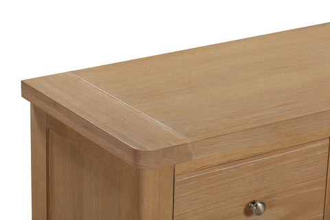 Your Home Style Chest of Drawers Foxley Oak 3 Over 4 Chest