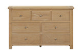Your Home Style Chest of Drawers Foxley Oak 3 Over 4 Chest
