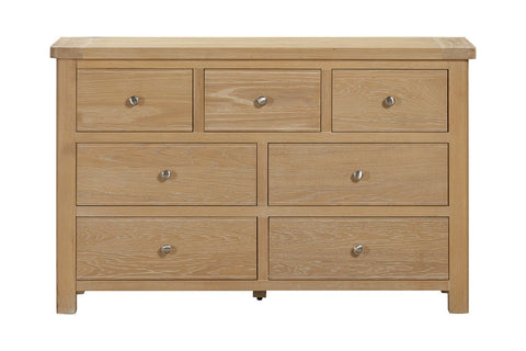 Your Home Style Chest of Drawers Foxley Oak 3 Over 4 Chest