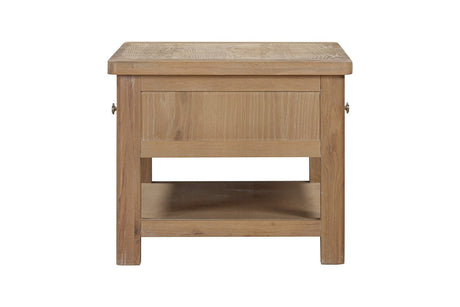 Your Home Style Coffee Table Foxley Oak Coffee Table with 2 Drawers