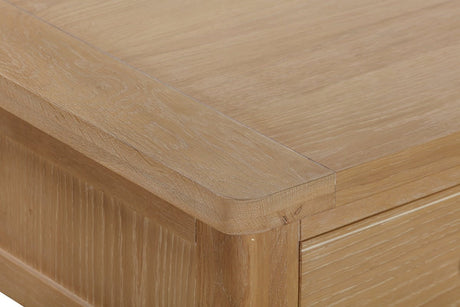 Your Home Style Coffee Table Foxley Oak Coffee Table with 2 Drawers