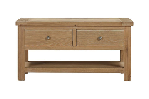 Foxley Oak Coffee Table with 2 Drawers