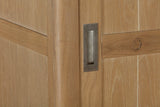 Your Home Style Wardrobe Foxley Oak Double Robe with 2 Sliding Doors & 2 Drawers