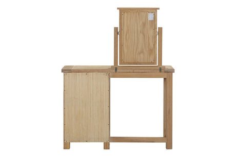 Your Home Style Dressing Table Set Foxley Oak Dressing Table Set
