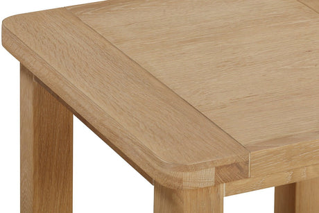 Your Home Style Lamp Table Foxley Oak Lamp Table