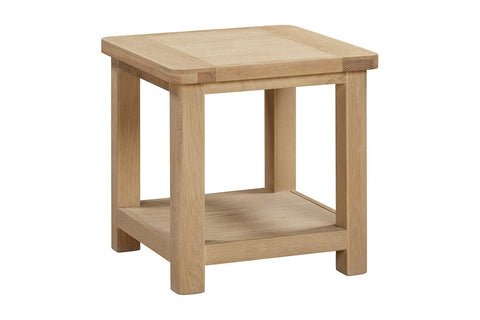 Your Home Style Lamp Table Foxley Oak Lamp Table