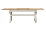 Your Home Style Dining Table Foxley Painted 180/240 Cross Leg Extending Dining Table
