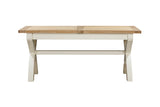 Your Home Style Dining Table Foxley Painted 180/240 Cross Leg Extending Dining Table