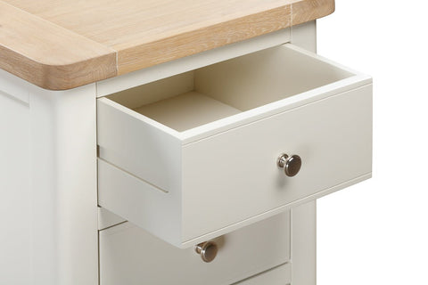 Foxley Painted 5 Drawer Tall Chest