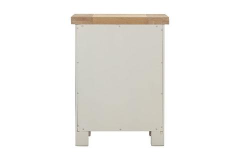 Foxley Painted Bedside with 3 Drawers