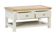 Your Home Style Coffee Table Foxley Painted Coffee Table with 2 Drawers