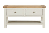 Your Home Style Coffee Table Foxley Painted Coffee Table with 2 Drawers