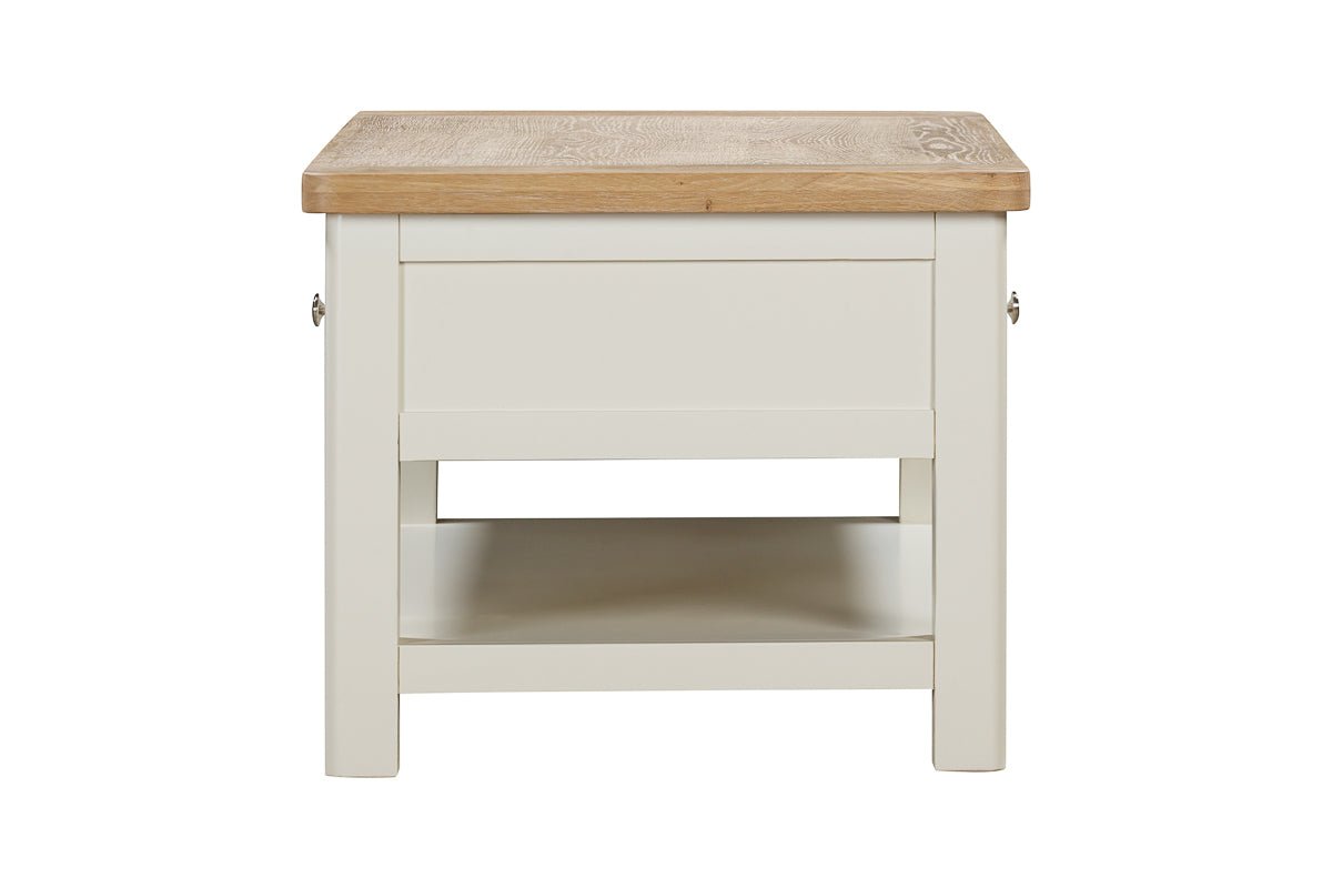 Your Home Style Coffee Table Foxley Painted Coffee Table with 2 Drawers