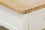 Your Home Style Coffee Table Foxley Painted Coffee Table with 2 Drawers