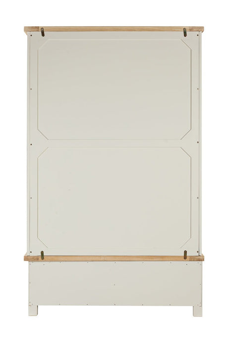Your Home Style Wardrobe Foxley Painted Double Robe with 2 Sliding Doors & 2 Drawers