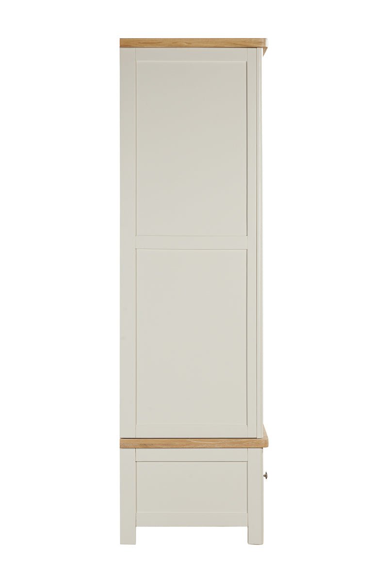 Your Home Style Wardrobe Foxley Painted Double Robe with 2 Sliding Doors & 2 Drawers