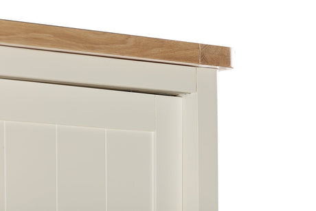 Your Home Style Wardrobe Foxley Painted Double Robe with 2 Sliding Doors & 2 Drawers