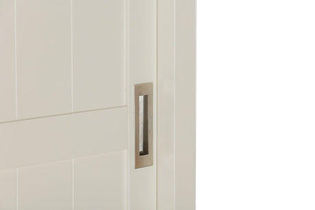 Your Home Style Wardrobe Foxley Painted Large robe with 2 Sliding Doors & 3 Drawers
