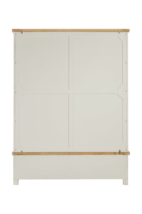 Your Home Style Wardrobe Foxley Painted Large robe with 2 Sliding Doors & 3 Drawers