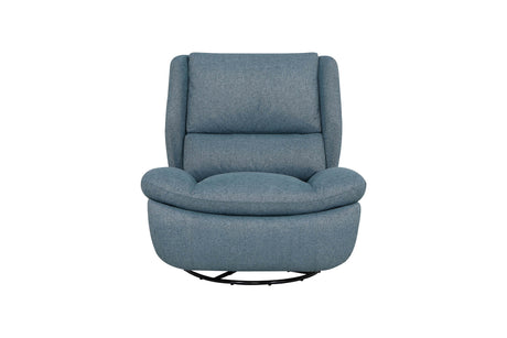 Vida Living Recliner Marine Freddy Electric Reclining Swivel Glider Chair