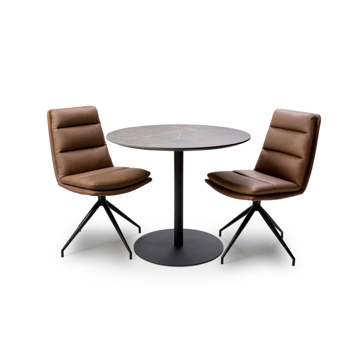 Furniture Link Dining Table Extending Galaxy Round Table 900mm