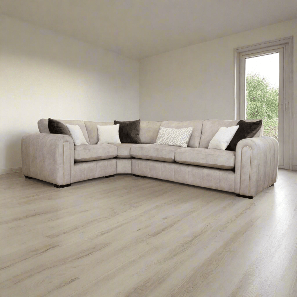 Lebus Corner Sofa Glamour Left Hand Facing Corner Sofa