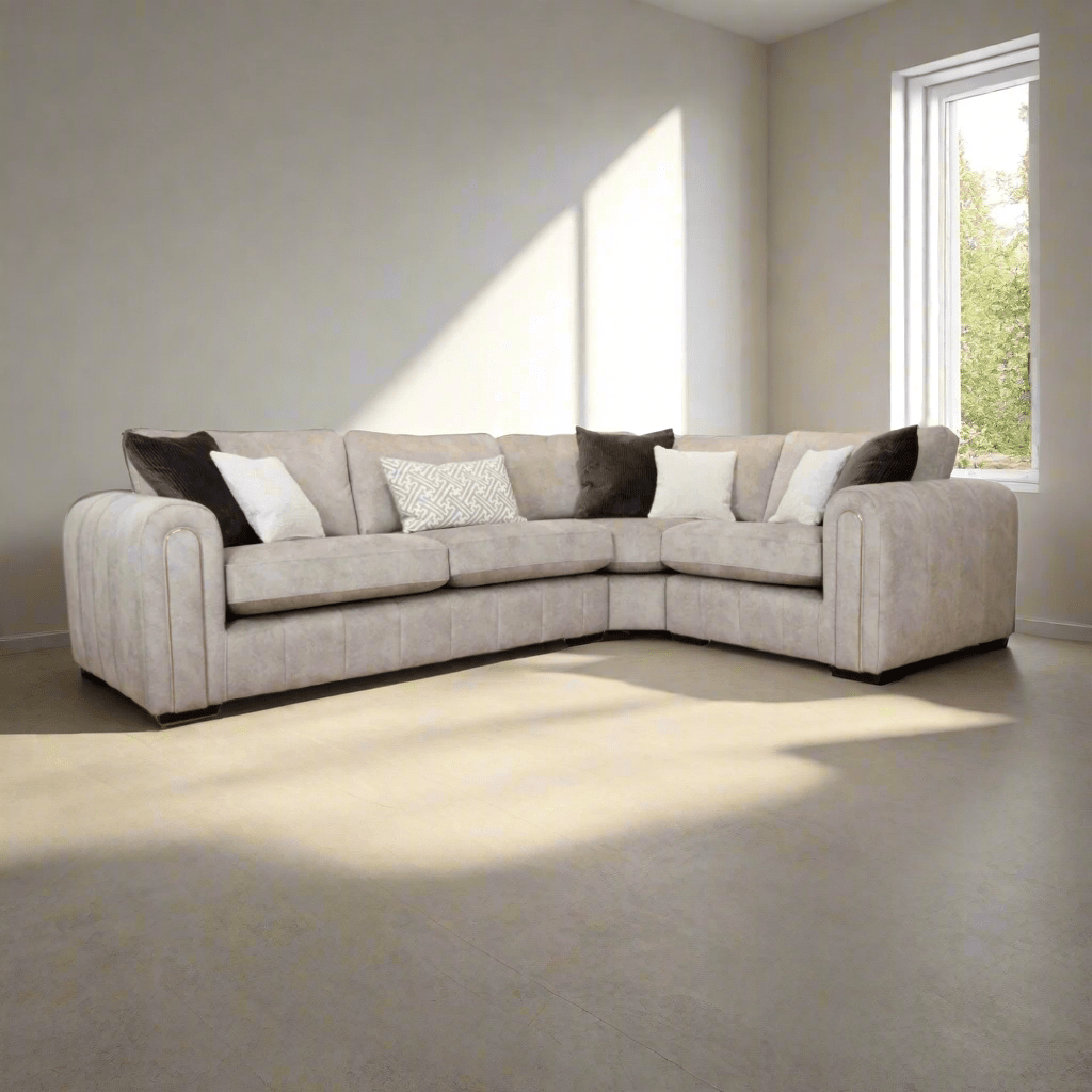 Lebus Corner Sofa Glamour Right Hand Facing Corner Sofa