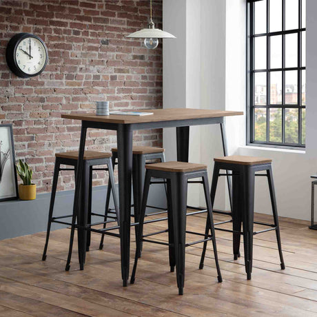 Julian Bowen Bar Tables Grafton Bar Table