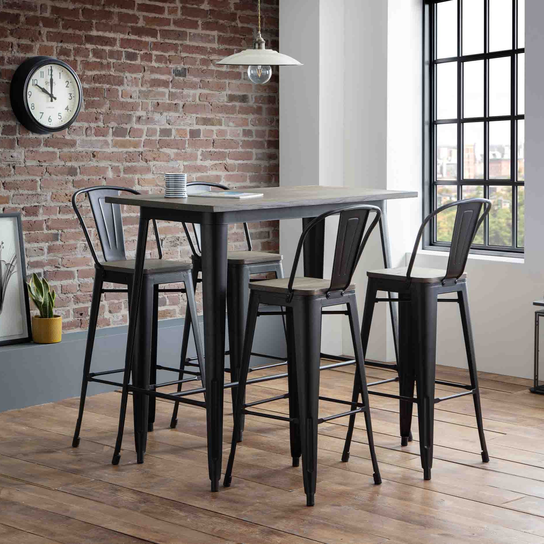 Grafton Bar Stools by Julian Bowen