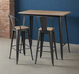 Julian Bowen Bar Stool Grafton Metal Bar Stools - Sold in pairs