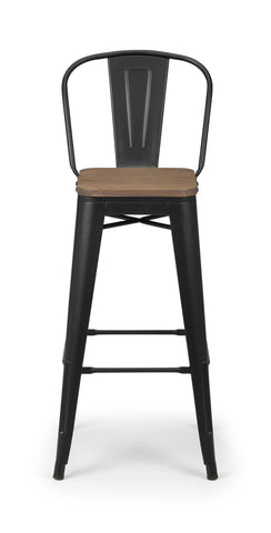 Grafton Metal Bar Stools - Sold in pairs