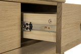 Vida Living Chest of Drawers Hadley Medium Natural 5 Drawer Chest of Drawers