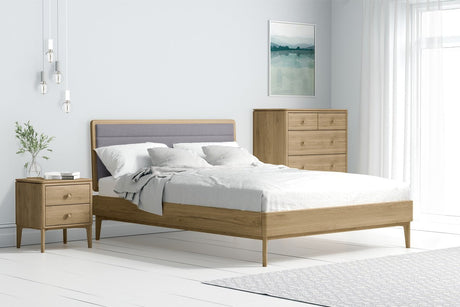 Vida Living Bed Hadley Natural Bed Frame