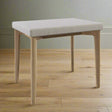 Vida Living Dressing Table Stool Hadley Natural Dressing Stool