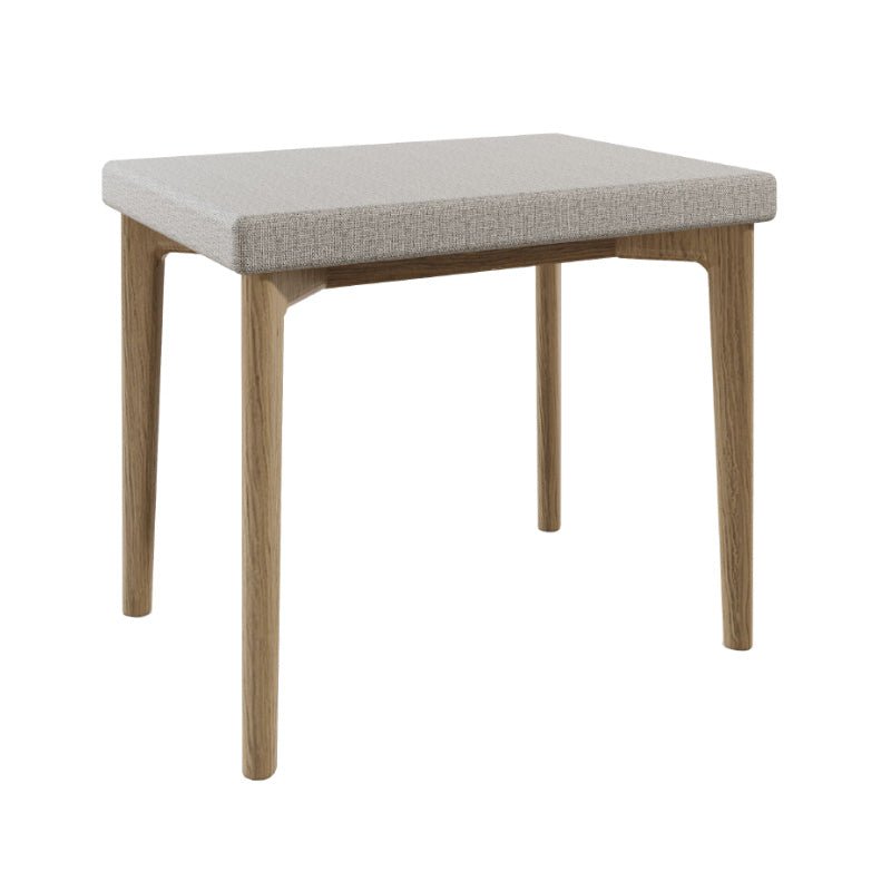 Vida Living Dressing Table Stool Hadley Natural Dressing Stool