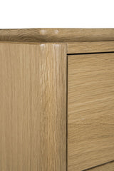 Vida Living Chest of Drawers Hadley Natural Tall 5 Drawer Chest of Drawers
