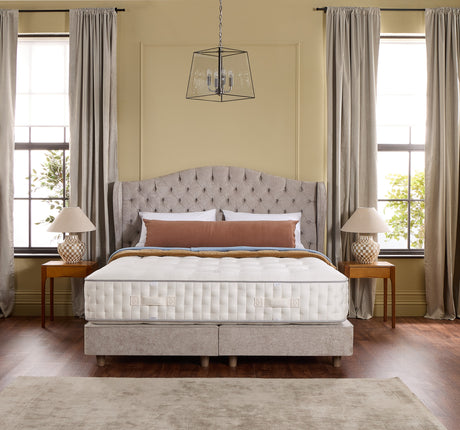 Harrison Spinks Beds Sprung Bed Base Harrison Spinks Shallow Padded Top Bed Base