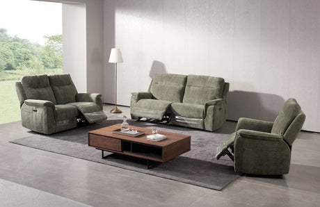 Earth Collection Reclining Sofas Havilah Electric Reclining 3 Seater Sofa