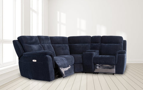 Earth Collection Reclining Sofas Havilah Electric Reclining Corner Sofa
