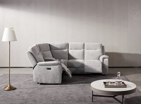 Earth Collection Reclining Sofas Havilah Electric Reclining Corner Sofa