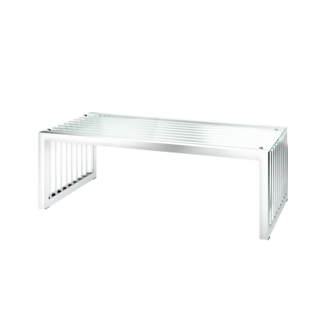 Torelli Coffee Table DefaultTitle Horizon Glass & Chrome Coffee Table