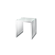 Torelli Side Table DefaultTitle Horizon Glass & Chrome Side Table
