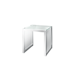 Torelli Side Table DefaultTitle Horizon Glass & Chrome Side Table