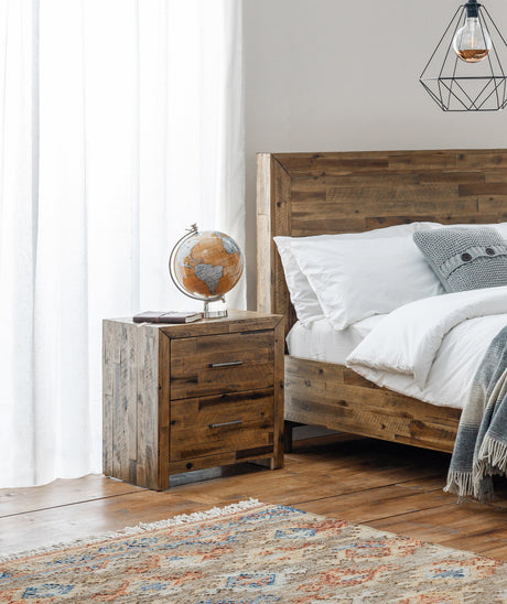 Julian Bowen Bedside Hoxton 2 Drawer Bedside