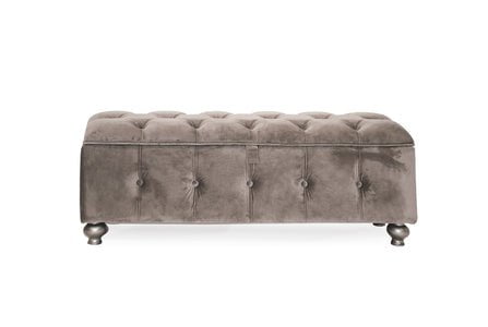 Vida Living Ottoman Jessica Storage Ottoman