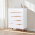 Julian Bowen Chests White Julian Bowen Alicia 5 Drawer Chest
